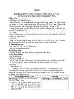 Giáo án Lịch sử 8 bài 27: Khởi nghĩa Yên Thế và phong trào chống Pháp của đồng bào miền núi cuối thế kỉ 19