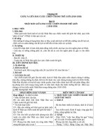 Giáo án Lịch sử 8 bài 19: Nhật Bản giữa hai cuộc chiến tranh thế giới (1918  1939)