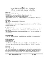 Giáo án Lịch sử 8 bài 22: Sự phát triển của khoa học  kĩ thuật và văn hóa thế giới