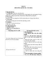 Giáo án Lịch sử 7 bài 12: Đời sống kinh tế, văn hóa