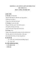 Giáo án Lịch sử 8 bài 5: Công xã Pari 1871