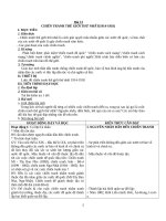 Giáo án Lịch sử 8 bài 13: Chiến tranh thế giới thứ nhất (1914  1918)