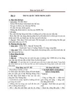 Giáo án Lịch sử 7 bài 4: Trung Quốc thời phong kiến