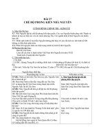 Giáo án Lịch sử 7 bài 27: Chế độ phong kiến nhà Nguyễn