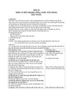 Giáo án Lịch sử 7 bài 10: Nhà Lý đẩy mạnh công cuộc xây dựng đất nước