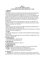 Giáo án Lịch sử 8 bài 11: Các nước Đông Nam Á cuối thế kỉ 19  đầu thế kỉ 20