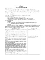 Giáo án Lịch sử 7 bài 21: Ôn tập chương IV