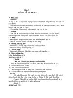 Giáo án Lịch sử 8 bài 5: Công xã Pari 1871