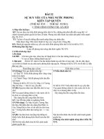 Giáo án Lịch sử 7 bài 22: Sự suy yếu của nhà nước phong kiến tập quyền (thế kỉ XVI  XVIII)