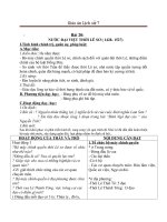 Giáo án Lịch sử 7 bài 20: Nước Đại Việt thời Lê sơ (1428  1527)