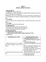 Giáo án Lịch sử 7 bài 25: Phong trào Tây Sơn