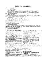 Giáo án Lịch sử 9 bài 4: Các nước châu Á