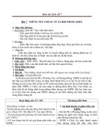 Giáo án Lịch sử 7 bài 7: Những nét chung về xã hội phong kiến