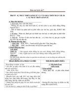 Giáo án Lịch sử 7 bài 15: Sự phát triển kinh tế và văn hóa thời Trần