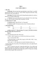 Giáo án Lịch sử 9 bài 4: Các nước châu Á