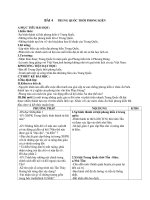 Giáo án Lịch sử 7 bài 4: Trung Quốc thời phong kiến