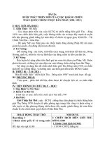 Giáo án Lịch sử 9 bài 26: Bước phát triển mới của cuộc kháng chiến toàn quốc chống thực dân Pháp (1950  1953)