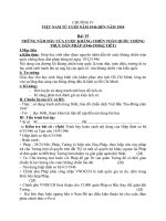 Giáo án Lịch sử 9 bài 25: Những năm đầu của cuộc kháng chiến toàn quốc chống thực dân Pháp (1946  1950)