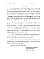 Kiểm định các mô hình chuyển hoá rừng trồng mỡ cấp tuổi v(9  11 tuổi) , VI(11   13 tuổi), cung cấp gỗ nhỏ thành rừng cung cấp gỗ lớn tại công ty lâm nghiệp yên sơn 