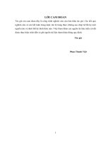 Nghiên cứu đề xuất các giải pháp chống thấm cho đập đất vùng ven biển tỉnh ninh thuận, ứng dụng cho đập đất hồ chứa nước núi một 