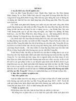 Chính sách phát triển thương mại miền núi khu vực bắc trung bộ tt 