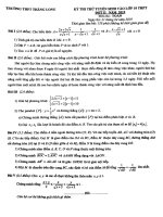 Đề thi thử toán tuyển sinh lớp 10 đợt 2 năm 2019 trường thăng long – hà nội 