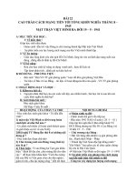 Giáo án Lịch sử 9 bài 23: Tổng khởi nghĩa tháng Tám năm 1945 và sự thành lập nước Việt Nam dân chủ cộng hòa