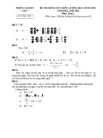 ks HSG toán 7 năm 2010 2011 