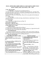 Giáo án Lịch sử 9 bài 26: Bước phát triển mới của cuộc kháng chiến toàn quốc chống thực dân Pháp (1950  1953)