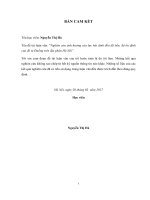 Nghiên cứu ảnh hưởng của lực hút dính đến độ bền, độ ổn định của đê tả đuống trên địa phận hà nội 