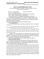 KIEM DIEM DANG VIEN CUOI NAM 2013 MAU MOI 