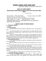 kiem diem dang vien cuoi nam 2013 