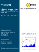 Chứng Khoán 6 Tháng Đầu Năm 2007