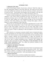 Chính sách phát triển thương mại miền núi khu vực bắc trung bộ tt tiếng anh 