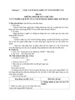 Giáo án Lịch sử 9 bài 12: Những thành tựu chủ yếu và ý nghĩa lịch sử của cách mạng khoa học kĩ thuật