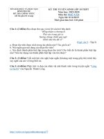 2019 2020 vào 10 văn BÌNH PHƯỚC 