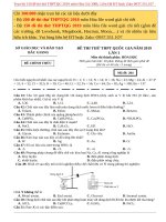 Đề thi thử hóa 2019 sở bắc giang HAY 