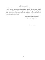 Nâng cao hiệu quả kinh tế   xã hội của tiêu chí giao thông trong chương trình mục tiêu quốc gia về xây dựng nông thôn mới trên địa bàn huyện cao lộc, tỉnh lạng sơn 