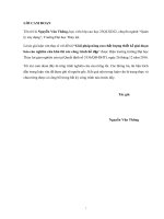 Giải pháp nâng cao chất lượng thiết kế giai đoạn báo cáo nghiên cứu khả thi các công trình hồ đập 