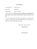 Nghiên cứu đề xuất giải pháp quản lý chất lượng vật liệu sử dụng trong thi công bê tông đầm lăn tại công trình thủy điện trung sơn 