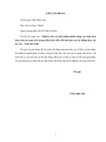 Nghiên cứu các giải pháp nhằm nâng cao hiệu quả khai thác đa mục tiêu trong điều kiện biến đổi khí hậu của hệ thống thủy lợi kẻ gỗ – tỉnh hà tĩnh 