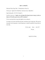 Nghiên cứu xây dựng tiến độ hợp lý dự án chung cư nhà cao tầng tòa 105 tại ban quản lý dự án HPC landmark 