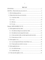 đồ án tính toán kết cấu ô tô