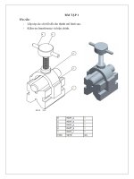 bài tập vẽ bằng phần mềm pro  drawing pro engineer