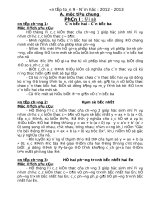 Giáo án dạy ôn toán 9 thi vào 10 