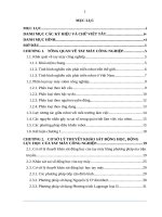 Nghiên cứu động lực các tay máy công nghiệp chịu tương tác lực từ môi trường