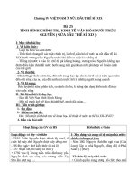 Giáo án Lịch sử 10 bài 25: Tình hình chính trị, kinh tế, văn hóa dưới triều Nguyễn (Nửa đầu thế kỷ XIX