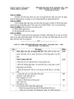 Kiểm tra học kì 2 tin học 7 