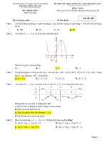 đề thi thử toán THPT quốc gia 2019 trường THPT mỹ lộc – nam định lần 1