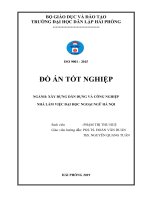 đồ án tốt nghiệp xây dựng dân dụng và công nghiệp nhà làm việc đại học ngoại ngữ hà nội 
